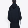 Balenciaga original, croială largă, negru 620947TIVA21000