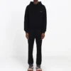 Balenciaga pentru bărbați, alb-negru, logo mic, negru, 556145TYK271000