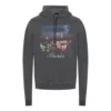 Balenciaga pentru bărbați, model cu imprimeu, gri 508191TYK371055