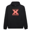 Balenciaga pentru bărbați, model X-Rated, negru-roșu-negru, 620973TIVA81076