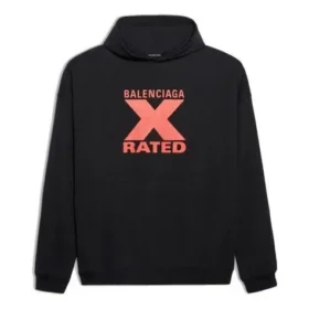 Balenciaga pentru bărbați, model X-Rated, negru-roșu-negru, 620973TIVA81076