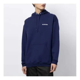 Balenciaga pentru bărbați SS21 cu imprimeu alfabetic, albastru clasic 600583TIV843967