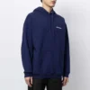 Balenciaga pentru bărbați SS21 cu imprimeu alfabetic, albastru clasic 600583TIV843967