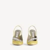 Balenciaga pentru femei | pantofi cu baretă în spate Manolo Blahnik, culoare lime
