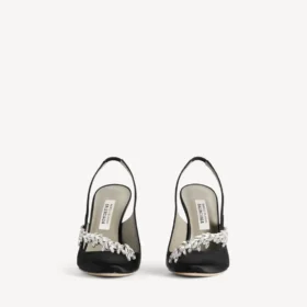Balenciaga pentru femei | pantofi cu baretă în spate Manolo Blahnik, negri