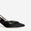 Balenciaga pentru femei | pantofi cu baretă în spate Manolo Blahnik, negri