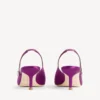 Balenciaga pentru femei | pantofi cu baretă în spate Manolo Blahnik, violet