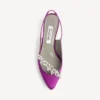Balenciaga pentru femei | pantofi cu baretă în spate Manolo Blahnik, violet