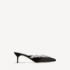 Balenciaga pentru femei | pantofi tip Saboți Manolo Blahnik negri