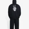 Balenciaga SS21 pentru bărbați, imprimeu clasic negru 651799TKVA21012