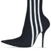 Balenciaga x adidas Originals Botine Knife 110 mm „Black” 724073W2ES11090