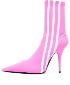 Balenciaga x adidas Originals Botine Knife 110 mm „Pink” 724073W2ES15090