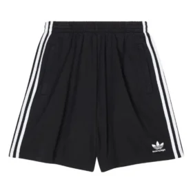 Balenciaga x adidas Șorturi largi „Black” 723881TNVN28482