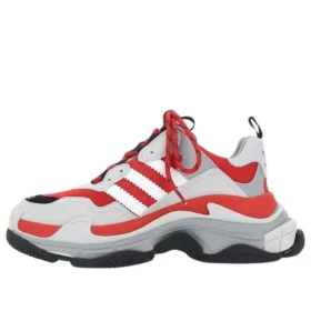 Balenciaga x adidas Triple S „White Grey Red” 712821W2ZB46121