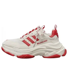 Balenciaga x adidas Triple S „White Red” ID4734