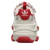 Balenciaga x adidas Triple S „White Red” ID4734