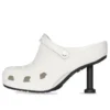 Balenciaga x Crocs Madame 80MM „Alb” 677390W1S8E9000