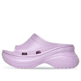Balenciaga x Crocs – Papuci de piscină „Light Purple” 677389W1S8E5600