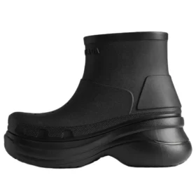 Balenciaga x Crocs Platform Botine „Black” 713679W1S8E1000