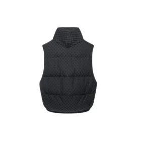 Balenciaga x Gucci The Hacker Project – Vestă matlasată Hacker Cocoon „Negru” 681884TLO531269