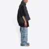 Balenciaga x Gucci The Hacker Project – Vestă matlasată Hacker Cocoon „Negru” 681884TLO531269