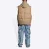 Balenciaga x Gucci The Hacker Project Vesta matlasată Hacker Cocoon „Beige” 681884TLO539585