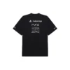 Balenciaga x PlayStation Crossover PS5 cu imprimeu geometric alfabetic, mânecă scurtă, unisex, negru 651795TKVF31070