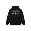 Balenciaga x WFP Crossover pentru bărbați, negru 600583THV831000