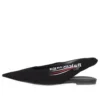 Balerini casual cu imprimeu logo și talpă cu curea în spate „Negru” 500619W06001091