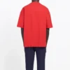 BB Versiune standard, mânecă scurtă, unisex, roșu 578139TEV486400