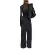 Blugi baggy hibrizi „Negru” 738751TNW111700