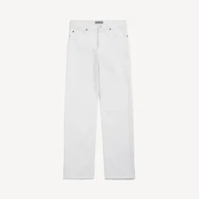 Blugi slim fit pentru bărbați, de culoare albă