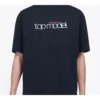 Bluză Balenciaga pentru bărbați, model retro, tricotată, croială slim, mânecă scurtă, negru 612966TIV821000