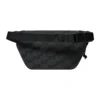 Borsetă de talie medie Signature din pânză Jacquard cu BB Monogram „Negru” 713042210HH1061