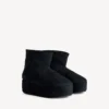 Botine cu platformă Alaska pentru femei, de culoare neagră