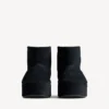 Botine cu platformă Alaska pentru femei, de culoare neagră