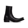 Botine Santiago „Piele de vițel neagră mată” 745530WBDO01000