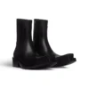 Botine Santiago „Piele de vițel neagră mată” 745530WBDO01000