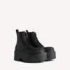 Botine Strike pentru femei, negru