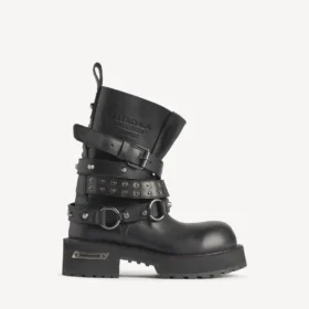 Botine Venom City pentru bărbați, de culoare neagră