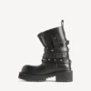 Botine Venom City pentru bărbați, de culoare neagră