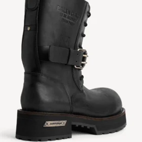 Botine Venom pentru bărbați, de culoare neagră