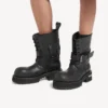 Botine Venom pentru bărbați, de culoare neagră