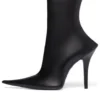 Botine Witch 110 mm „Black Sheepskin” 747603WBCW01000