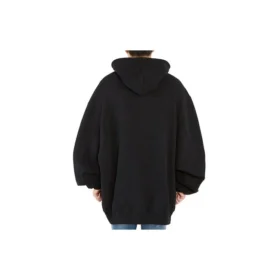 Bărbați Balenciaga Negru cu slogan imprimat Negru 641679TJV771000
