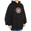 Bărbați Balenciaga Negru cu slogan imprimat Negru 641679TJV771000
