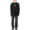 Cardigan cu logo în ton pe toată suprafața „Negru” 720058T16611000