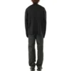 Cardigan cu logo în ton pe toată suprafața „Negru” 720058T16611000