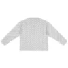 Cardigan cu logo pe toată suprafața „Gri deschis Alb” 699822T32331461