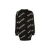 Cardigan cu logo supradimensionat „Negru” 555275T14711070